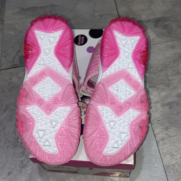 Light up Minnie Mouse Disney sandals brand new toddler little girl size 13c - Picture 6 of 8